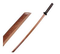 Epée Katana en Bois, bokken Kendo entraînement au Sabre, épée de samouraï, Jeu de rôle Cosplay iaido bokken(Jaune)