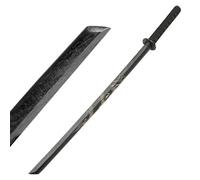 Epée Katana en Bois, bokken Kendo entraînement au Sabre, épée de samouraï, Jeu de rôle Cosplay iaido bokken(Motif Dragon)