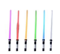 Épée laser rétractable à changement de couleur avec capteur de sabre laser Star Wars