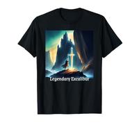 Épée légendaire Excalibur de Camelot. T-Shirt