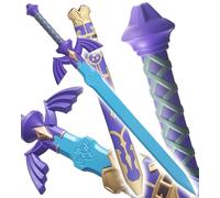 Epee Mousse Epee Link + Fourreau Master Sword Excalibur Lame Bleu