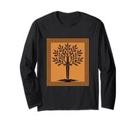 Épée Oliviers Arbre Vintage Histoire Grecque Art Poterie Style Manche Longue