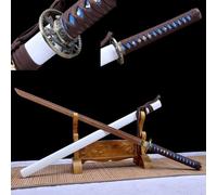 Épée samouraï en bois rose naturel,Iaido Tachi 103 cm avec gaine,Katana en bois fait à la main,entraînement aux arts martiaux Kendo,épée en bois japonais,accessoires spectacle samouraï,à collectionner