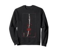 épée Samurai Anime araignée lys en Japonais esthétique Sweatshirt
