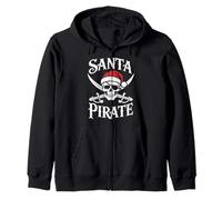 Épée squelette Père Noël pirate Noël Sweat à Capuche