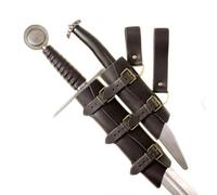 Épées antiques - Frog à lame médiévale, support de poignard réglable | Costumes classiques de la Renaissance pour chevaliers, pirates, larp, entraînement à la lutte d'épées