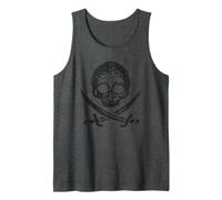 Épées de crâne de pirate Jolly Roger Drapeau parler comme un pirate Débardeur