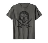 Épées de crâne de pirate Jolly Roger Drapeau parler comme un pirate T-Shirt