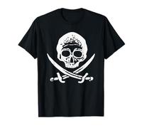 Épées de crâne de pirate Jolly Roger Drapeau parler comme un pirate T-Shirt
