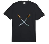 Épées de samouraï Katana croisées Comfort Colors Adult Heavyweight T-Shirt