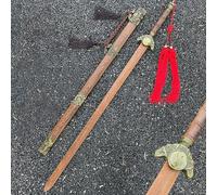 Épées en Bois avec Gaine,épées en Bois Chinoises,Bokken Faits à la Main pour Le Cosplay,Cadeaux,Accessoires de fêtes,Arts Martiaux,entraînement,décor