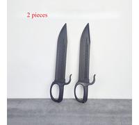 Épées Papillon Wing Chun En Plastique,Couteau En Plastique,Couteaux D'arts Martiaux Doubles - Type Two Pieces