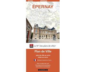 Épernay, Marne - Plan de ville | Blay Foldex