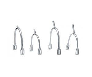 Éperon Anglais Sefton Femme Pointe Droite Inoxydable Sans Roulette (paire) Coq Mesure:20mm