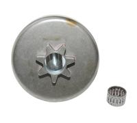 Éperon de pignon de tambour d'embrayage 3/8"-7T pour Homelite XL12 (après série 1735838), SXLAO Numéro de pièce de rechange Homelite : A95459, Carlton : A7-HO-311-SS, Oregon : 17-102, 30681X