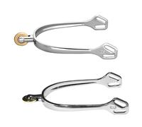 Éperon d'équitation à pointe sphérique vertical Sprenger Ultra Fit Argenté 35x19 mm