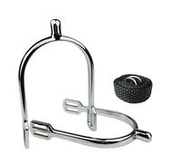 Éperon d'équitation arrondis femme York Gris 25 mm
