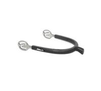 Éperon d'équitation avec tige caoutchouc Metalab Prince de Galles Argenté L/Tige : 30 mm