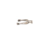 Éperon d'équitation inox + boule femme HFI Argenté 15 cm