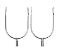 Éperon Western en Alliage de Zinc, Cristaux Brillants pour Bottes | Style Bling Élégant, Usage Équitation Anglaise et Randonnée, Argenté, pour Sangles et Sorties