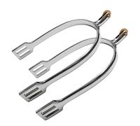 Éperons en acier inoxydable - 11 x 7,6 cm Éperons rotatifs pour engrenages équestres | Pour bottes de cowboy pour femmes | Alliages de zinc pour entraînement de chevaux, dressage, divertissement