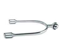 Eperons FEELING inox à billes tournantes argent 30mm