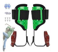 Éperons grimpants dans les arbres - Éperons grimpants ergonomiques et robustes | Kit d'escalade d'arbre professionnel amovible lavable, équipement pour le jardinage, la cueillette de fruits, l'aventur