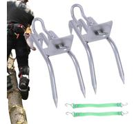 Éperons grimpants Pointes d'escalade d'arbres Gaffs Grimpeurs Arboriste