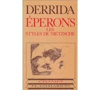 Éperons: Les styles de Nietzsche