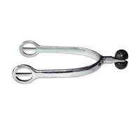 Éperons pour cheval à molette plastique Inox Feeling Argenté 30 mm