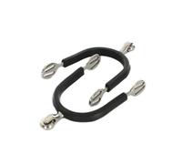 Éperons pour cheval avec bille pivotante Metalab Noir 3 cm
