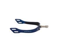 Éperons pour cheval avec col interchangeable Acavallo Arena Aluplus 2.0 Bleu 15 mm