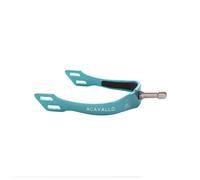 Éperons pour cheval avec col interchangeable Acavallo Arena Aluplus 2.0 Bleu 20 mm