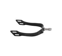 Éperons pour cheval avec col interchangeable Acavallo Arena Aluplus 2.0 Noir 15 mm
