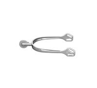 Éperons pour cheval extra grip avec fixation acier inoxydable Sprenger Ultra Fit Balkenhol Argenté 25 mm