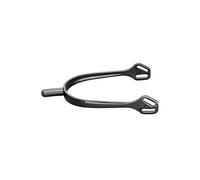 Éperons pour cheval extra grip avec fixation acier inoxydable Sprenger Ultra Fit Balkenhol Noir 25 mm