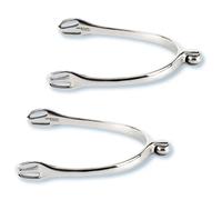 Éperons pour cheval Stübben Dynamic Soft Touch Argenté 15 mm