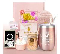 Epessa Coffret Cadeau 40 Ans Anniversaire Femme - Pour Meilleure Amie, Maman, Sœur