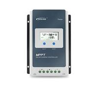 EPEVER® 20A MPPT Contrôleur de Charge Solaire 12V/24V avec Afficheur LCD pour Stations de Communication et Systèmes Domestiques - Tracer 2210AN