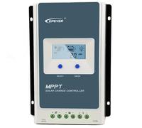 EPEVER 20A MPPT Régulateur solaire 12V/24V DC Identification automatique avec écran LCD rétroéclairé (Tracer2210 AN)