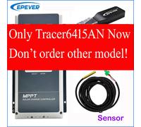 EPEVER 50A 60A 80A 100A 48V 24V 12V MPPT contrôleur de chargeur solaire avec WIFI2.4G Tracer10420AN Tracer6420AN Tracer5420AN 5415AN With WIFI2.4 Sensor