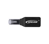 EPEVER Adaptateur BLE pour contrôleur de charge MPPT, prend en charge l'application Android/iOS 2023 nouvelle version (EPEVER-BLE-RJ45-D)