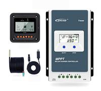 EPEVER MPPT Chargeur solaire Tracer AN série 10A/20A/30A/40A avec 12V/24V DC Identification automatique tension système (20A+MT50+RTS+RS485)