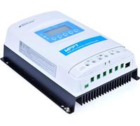 EPEVER MPPT Contrôleur de charge solaire 30 A 12 V 24 V Auto Max PV 100 V Régulateur de sol négatif commun mis à niveau, LED et LCD et 5 clés pour types d'utilisateurs au lithium inondé scellé au gel