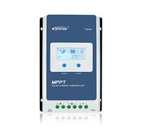 Epever MPPT Régulateur de charge solaire 20A 12V 24V Auto Panneau solaire Régulateur de chargement avec écran LCD commune négatif de mise à la terre pour gel Inondées scellé batterie au lithium