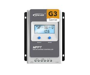 EPEVER® MPPT Tracer-AN G3 - Tracer3210AN G3 Régulateur de charge solaire, 30A, 12/24VDC auto work, PV 100V, Écran LCD, Mise à la terre négative commune