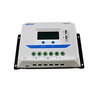 EPEVER PWM ViewStar VS-AU Series Régulateur de charge solaire 10-60A, 12V/24/36/48VDC avec écran LCD et 2x port USB, mise à la terre positive commune
