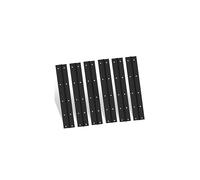 EPHECH Charni re continue et piano noire 6 pouces 6 pi ces en acier inoxydable robuste