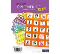 Éphéméride 2024-2025 Vers le temps - Christina Dorner - Acces Editions - broché - Ephéméride