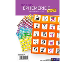 Ephéméride Maternelle Ps-Ms-Gs